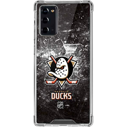 NHL Anaheim Ducks Iced Galaxy Note20 5G Clear Case