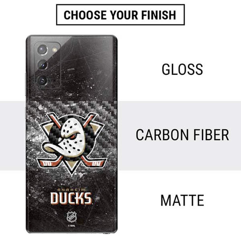 NHL Anaheim Ducks Iced Galaxy Note20 5G Skin