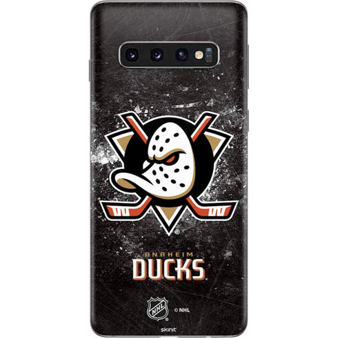 NHL Anaheim Ducks Iced Galaxy S10 Skin