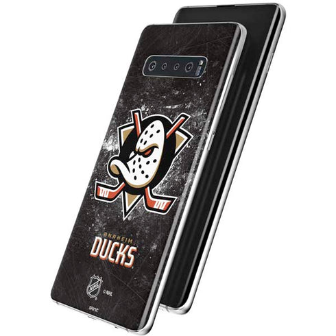 NHL Anaheim Ducks Iced Galaxy S10 Skin