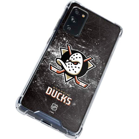 NHL Anaheim Ducks Iced Galaxy S20 FE Clear Case