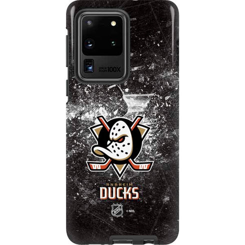 NHL Anaheim Ducks Iced Galaxy S20 Ultra 5G Pro Case
