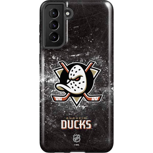 NHL Anaheim Ducks Iced Galaxy S21 FE Pro Case