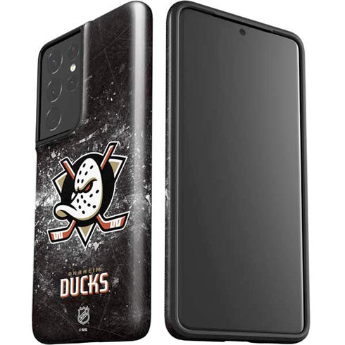 NHL Anaheim Ducks Iced Galaxy S21 Ultra 5G Pro Case