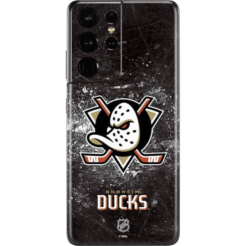 NHL Anaheim Ducks Iced Galaxy S21 Ultra 5G Skin