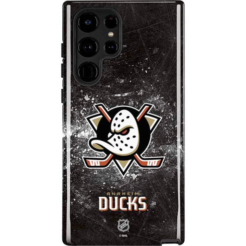 NHL Anaheim Ducks Iced Galaxy S22 Ultra Pro Case