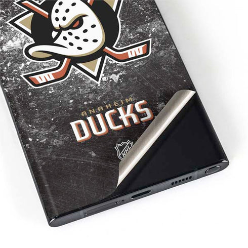 NHL Anaheim Ducks Iced Galaxy S22 Ultra Skin