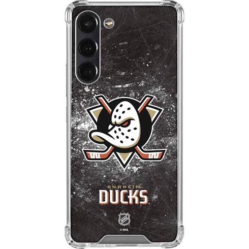 NHL Anaheim Ducks Iced Galaxy S23 FE Clear Case