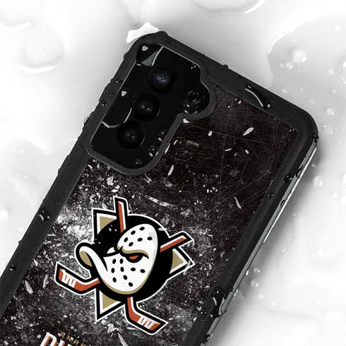 NHL Anaheim Ducks Iced Galaxy S23 Plus Waterproof Case