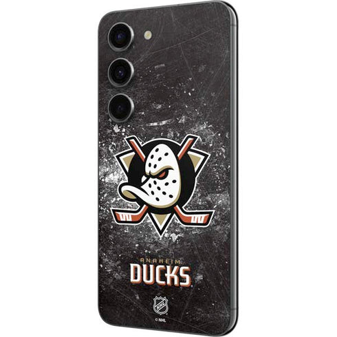 NHL Anaheim Ducks Iced Galaxy S23 Skin