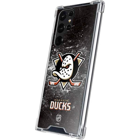 NHL Anaheim Ducks Iced Galaxy S23 Ultra Clear Case