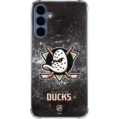 NHL Anaheim Ducks Iced Galaxy S24 Clear Case
