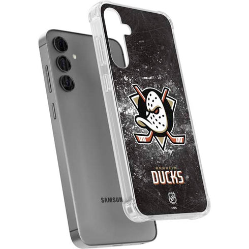 NHL Anaheim Ducks Iced Galaxy S24 Plus Clear Case