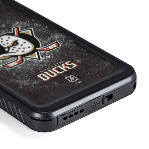 NHL Anaheim Ducks Iced Galaxy S24 Plus Waterproof Case