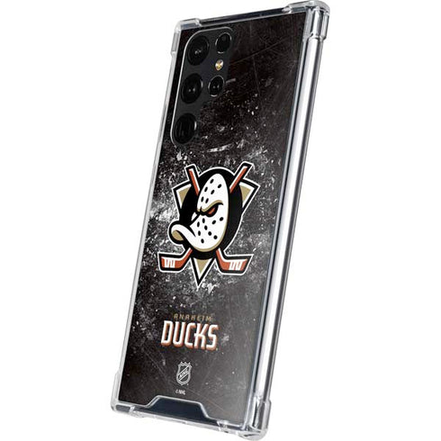 NHL Anaheim Ducks Iced Galaxy S24 Ultra Clear Case