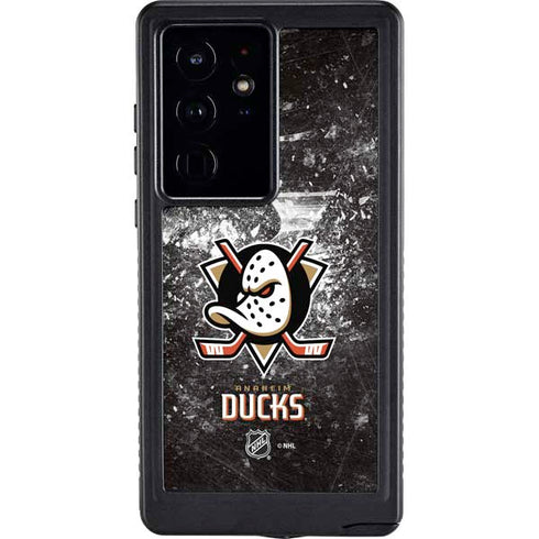 NHL Anaheim Ducks Iced Galaxy S24 Ultra Waterproof Case