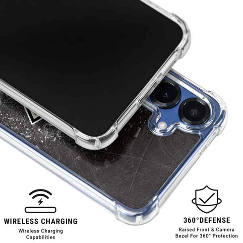NHL Anaheim Ducks Iced Galaxy S25 Clear Case