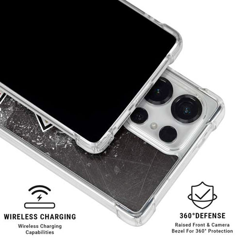 NHL Anaheim Ducks Iced Galaxy S25 Ultra Clear Case