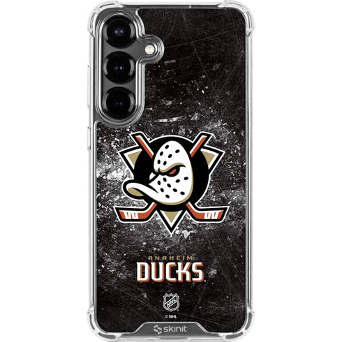 NHL Anaheim Ducks Iced Galaxy S26 Clear Case