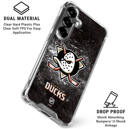 NHL Anaheim Ducks Iced Galaxy S26 Plus Clear Case
