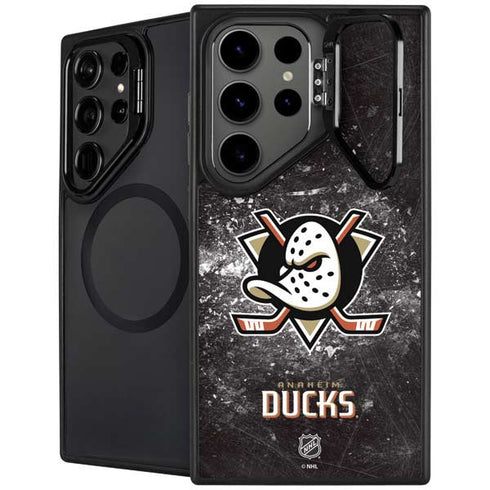 NHL Anaheim Ducks Iced Galaxy S26 Ultra Kickstand Case