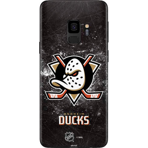 NHL Anaheim Ducks Iced Galaxy S9 Skin