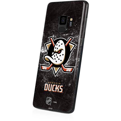 NHL Anaheim Ducks Iced Galaxy S9 Skin