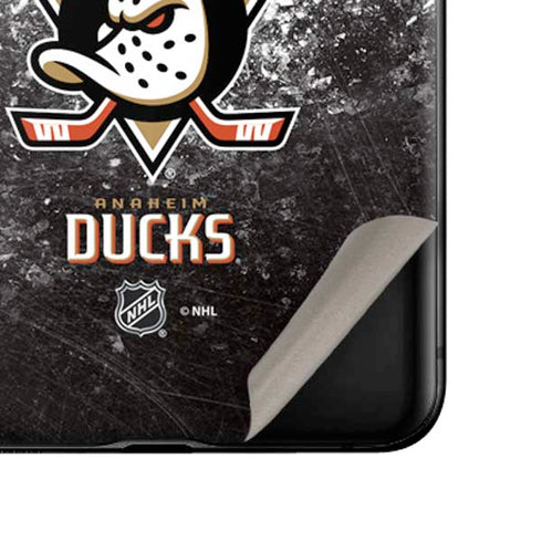 NHL Anaheim Ducks Iced Galaxy Z Flip Skin
