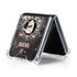 NHL Anaheim Ducks Iced Galaxy Z Flip5 5G Clear Case