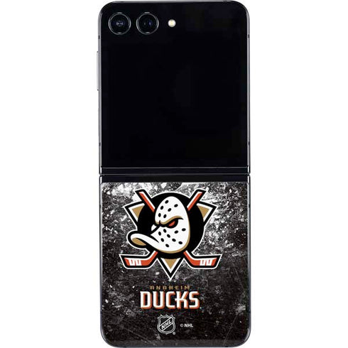 NHL Anaheim Ducks Iced Galaxy Z Flip5 5G Skin