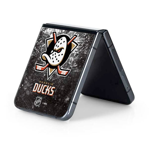 NHL Anaheim Ducks Iced Galaxy Z Flip5 5G Skin