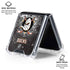 NHL Anaheim Ducks Iced Galaxy Z Flip6 Clear Case