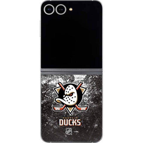 NHL Anaheim Ducks Iced Galaxy Z Flip6 Skin