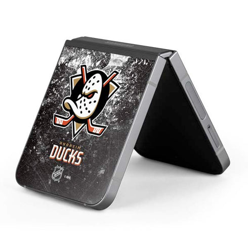 NHL Anaheim Ducks Iced Galaxy Z Flip6 Skin