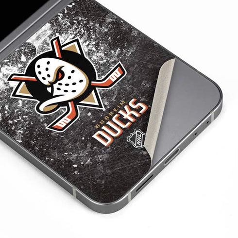 NHL Anaheim Ducks Iced Galaxy Z Flip6 Skin