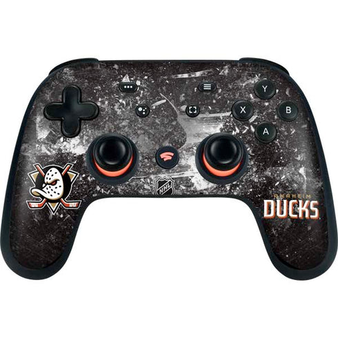 NHL Anaheim Ducks Iced Google Stadia Controller Skin