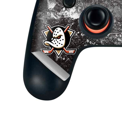NHL Anaheim Ducks Iced Google Stadia Controller Skin
