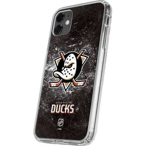 NHL Anaheim Ducks Iced iPhone 11 Clear Case