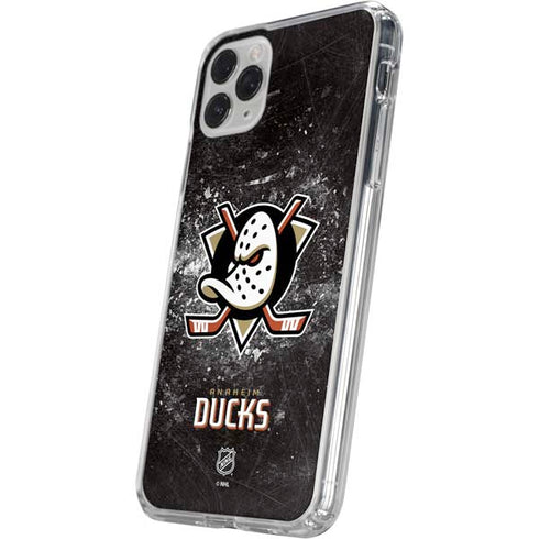 NHL Anaheim Ducks Iced iPhone 11 Pro Clear Case