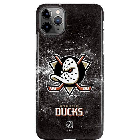 NHL Anaheim Ducks Iced iPhone 11 Pro Max Lite Case