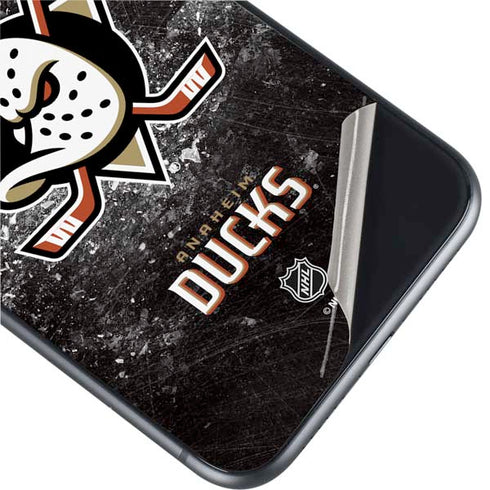 NHL Anaheim Ducks Iced iPhone 11 Skin