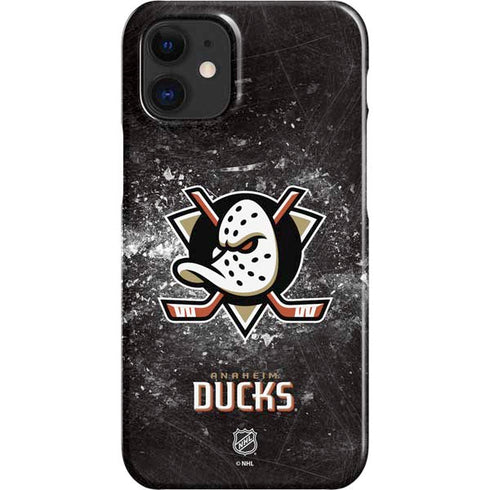NHL Anaheim Ducks Iced iPhone 12 Mini Lite Case