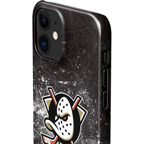 NHL Anaheim Ducks Iced iPhone 12 Mini Lite Case