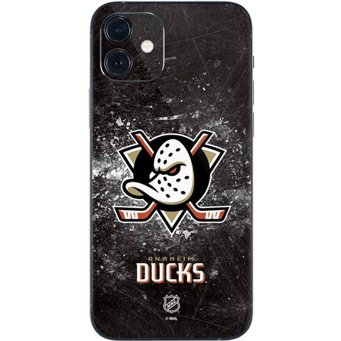 NHL Anaheim Ducks Iced iPhone 12 Mini Skin