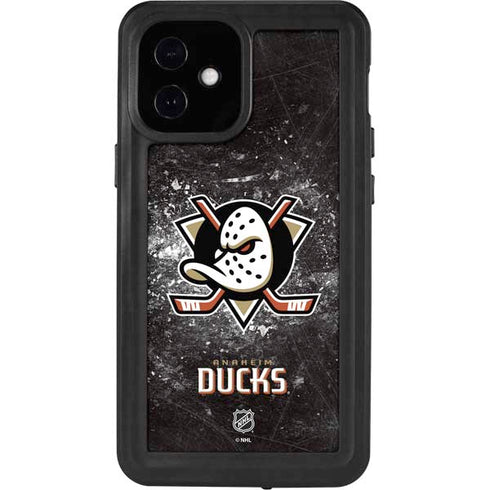NHL Anaheim Ducks Iced iPhone 12 Mini Waterproof Case