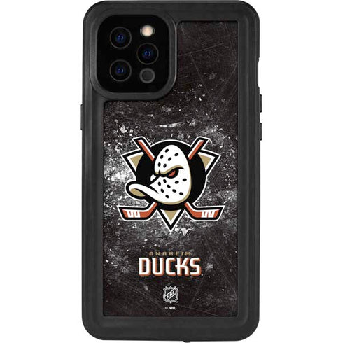 NHL Anaheim Ducks Iced iPhone 12 Pro Max Waterproof Case
