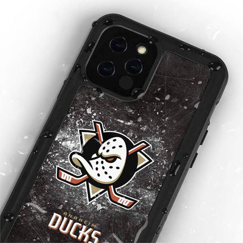 NHL Anaheim Ducks Iced iPhone 12 Pro Waterproof Case
