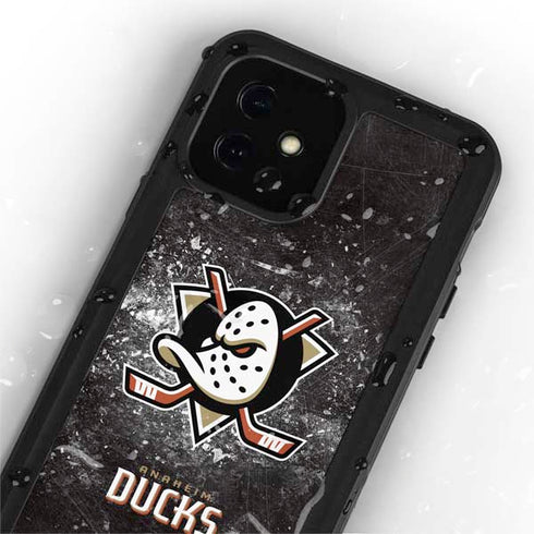 NHL Anaheim Ducks Iced iPhone 12 Waterproof Case