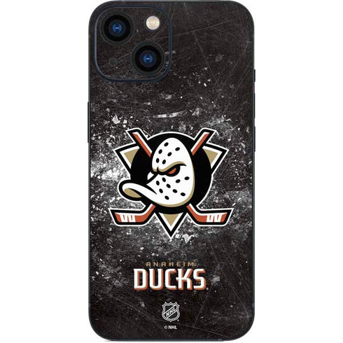NHL Anaheim Ducks Iced iPhone 13 Mini Skin