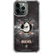 NHL Anaheim Ducks Iced iPhone 13 Pro Max Clear Case